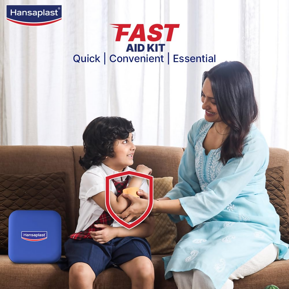 Hansaplast Fast Aid Kit for Wounds & Bruises | Grocsy