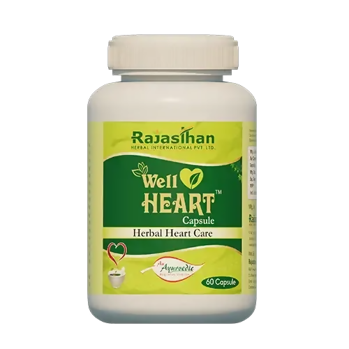 Rajasthan Herbals Well Heart Capsules | Grocsy