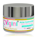 Vigini Natural Actives Anti Acne Clay Face Pack Mask with Marine Algae for Men Women | Grocsy