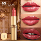 L'Oreal Paris Color Riche Satin Lipstick - 108 Bruin Cuirve | Grocsy