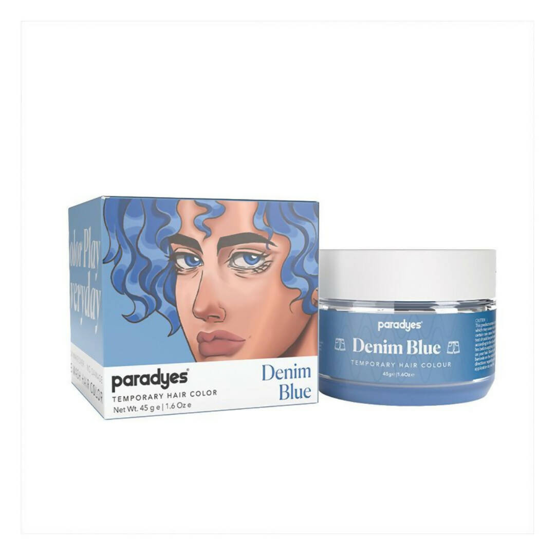 Paradyes Temporary Hair Color - Denim Blue | Grocsy