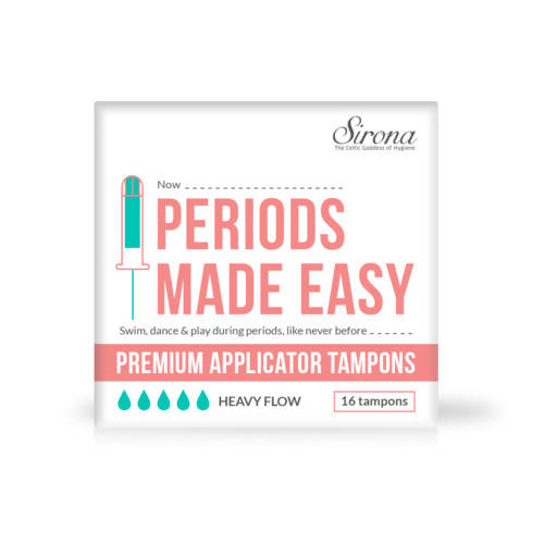 Sirona Super Plus Heavy Flow Applicator Tampons | Grocsy