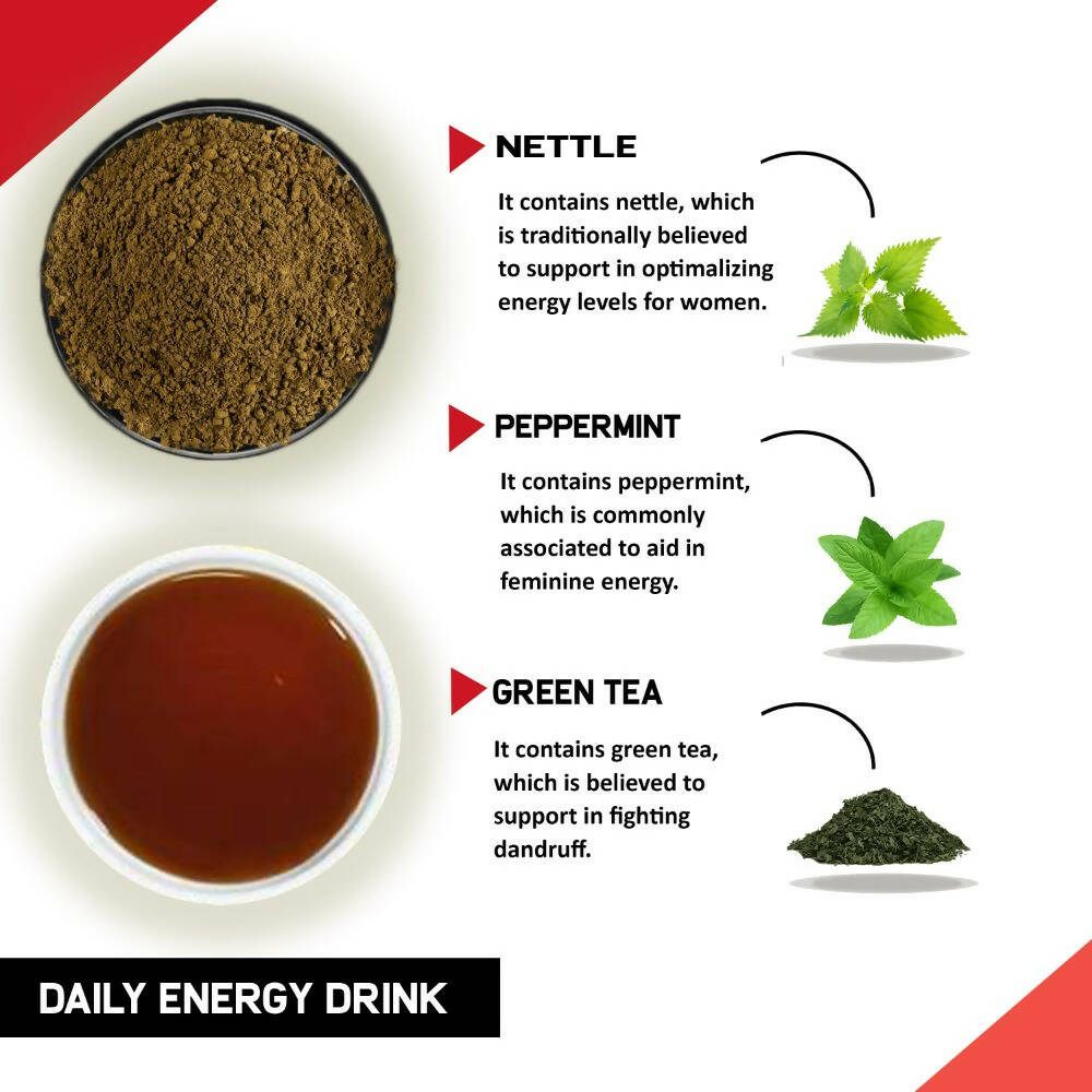 Justvedic Daily Energy Drink Mix | Grocsy