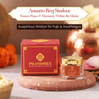 Pujashree Annatto Beez Sindoor – Traditional Sacred Sindoor for Puja & Religious Rituals | Grocsy
