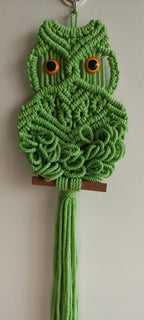 Sun Mun Decors Premium Macrame Owl | Grocsy