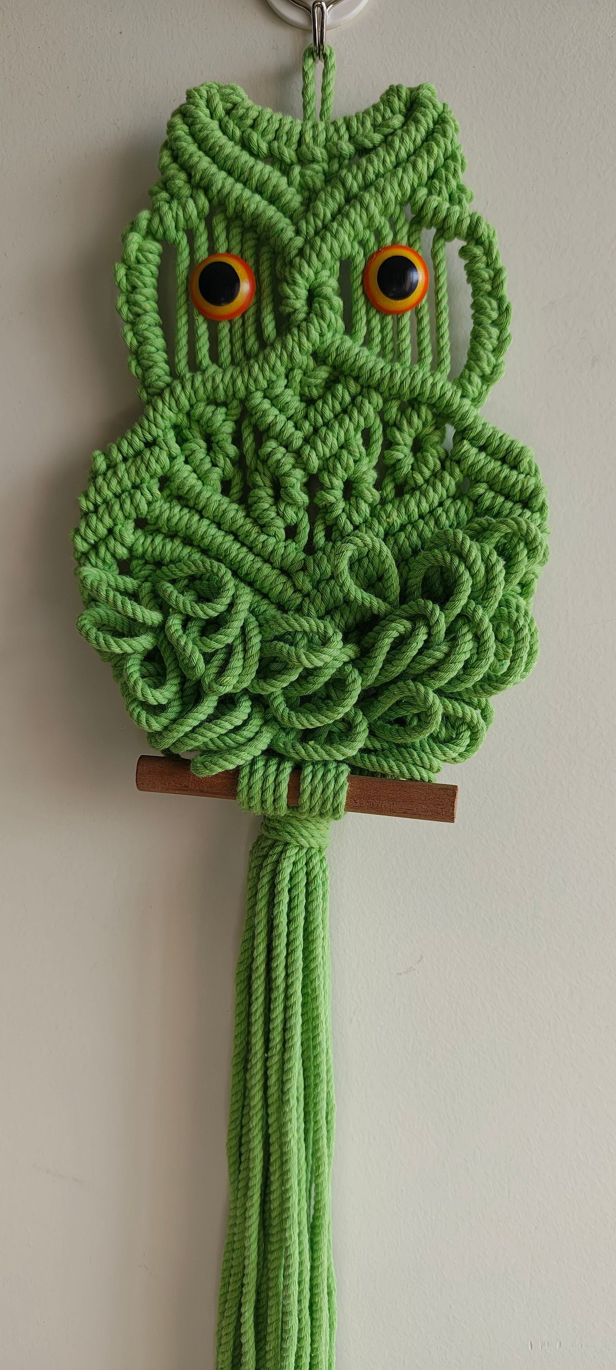 Sun Mun Decors Premium Macrame Owl | Grocsy