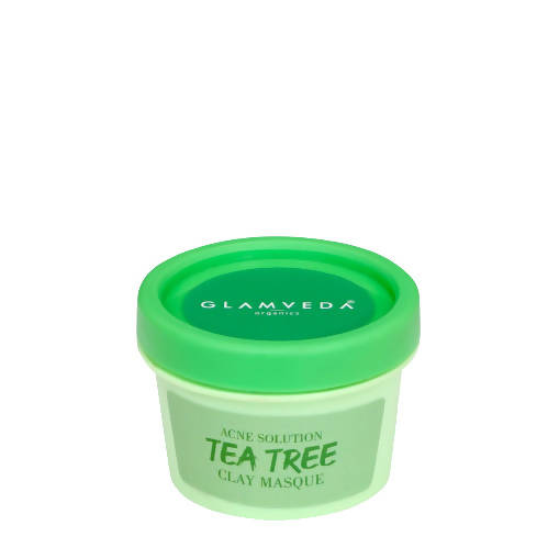 Glamveda Acne Solution Tea Tree Clay Masque | Grocsy