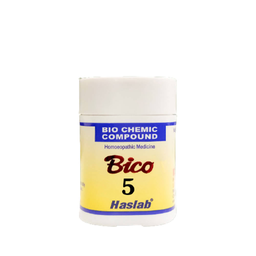 Haslab Homeopathy Bico 5 Biochemic Compound Tablet | Grocsy