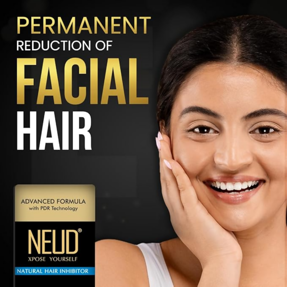 Neud Xpose Yourself Permanent Hair Reduction for Unwanted Body & Facial Hair Pack | Grocsy