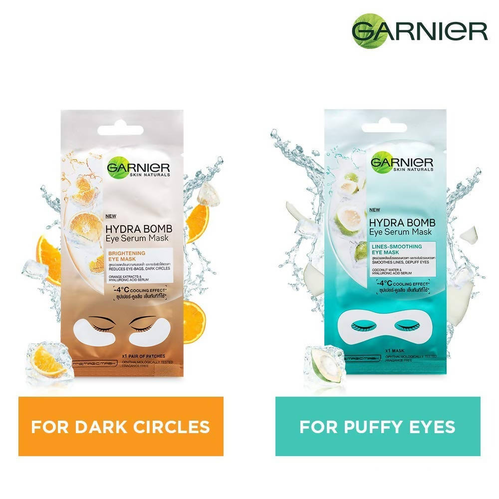 Garnier Garnier Eye Serum Masks Combo | Grocsy