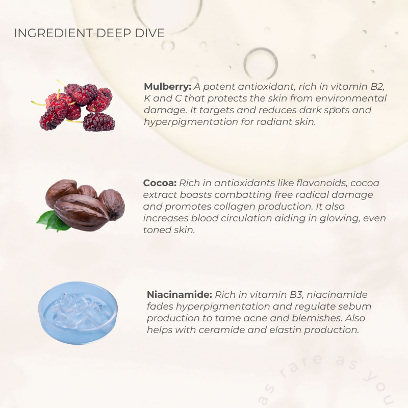 Rare Chemistry Pretty Pout Depigmenting Lip Balm, Night Plumps Depigments Mulberry Niacinamide | Grocsy