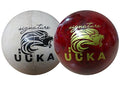 JUKA UUKA Cricket Balls (Red and White) - Pack of 6 | Grocsy