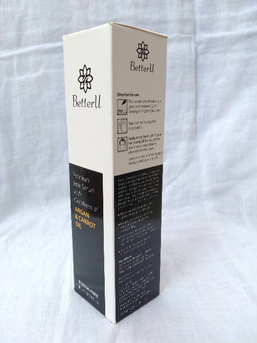 BetterU Premium Hair Serum With Goodness Of Argan & Carrot Oil | Grocsy