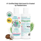 BabyChakra Organic Coconut Oil, Nourishes Hair & Skin, Soothes Diapers Rashes, Unrefined Non Deodorised & Unbleached | Grocsy