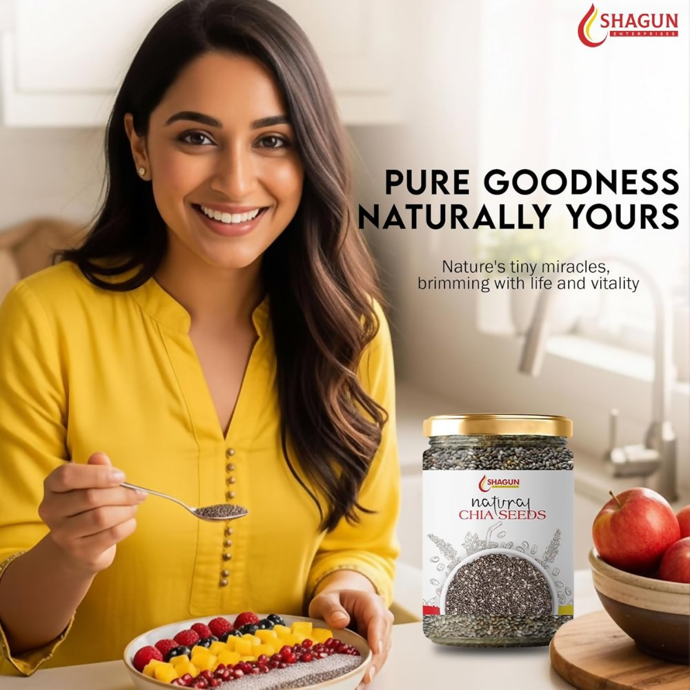Shagun Natural Chia Seeds | Grocsy