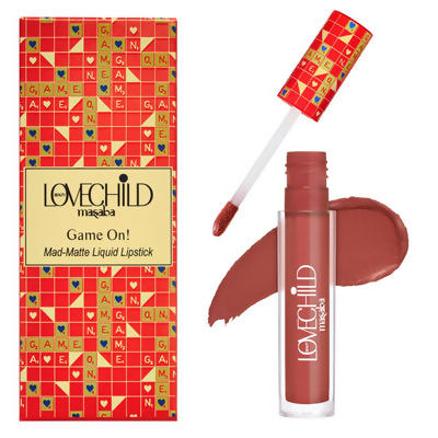 LoveChild By Masaba Gupta Double Star Transfer-proof Dusty Rose Pink Liquid Lipstick | Grocsy