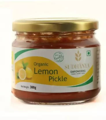 Sudhanya Organic Lemon Pickle | Grocsy