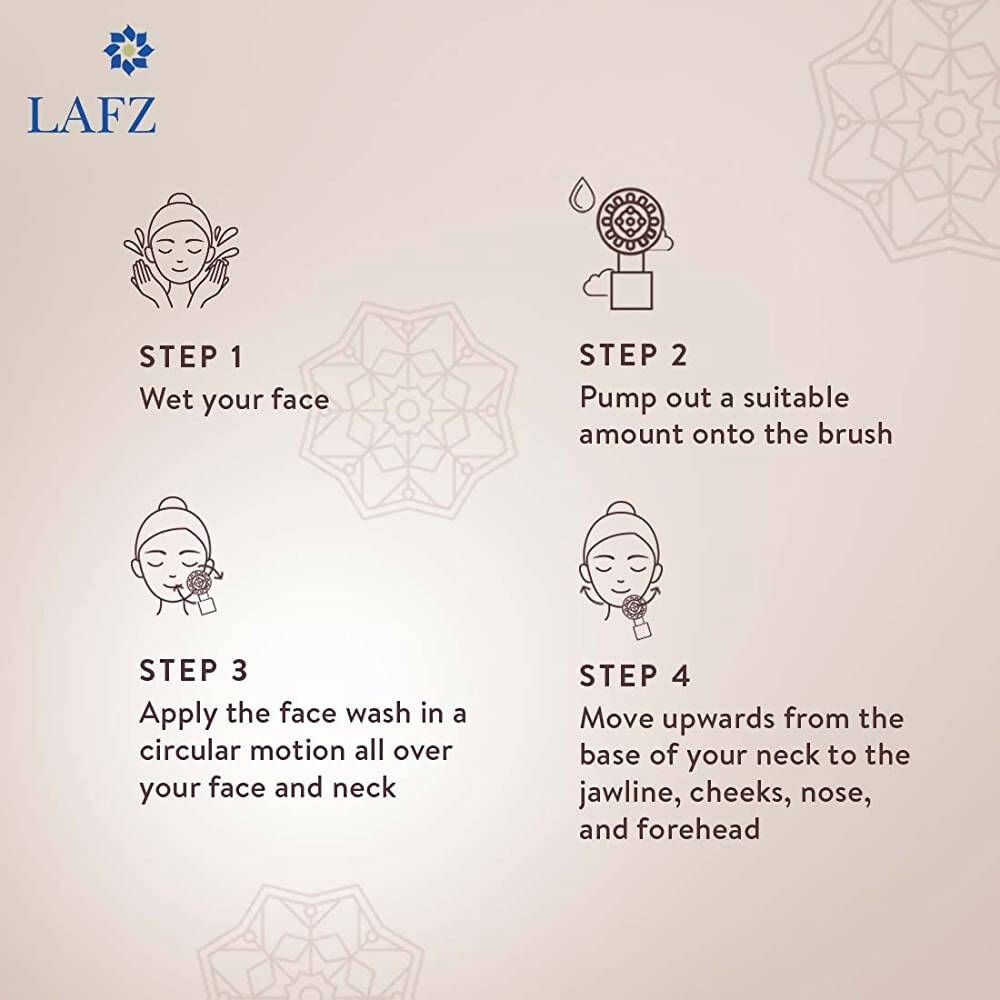 Lafz Foaming Face Wash With Arabica Coffee | Grocsy