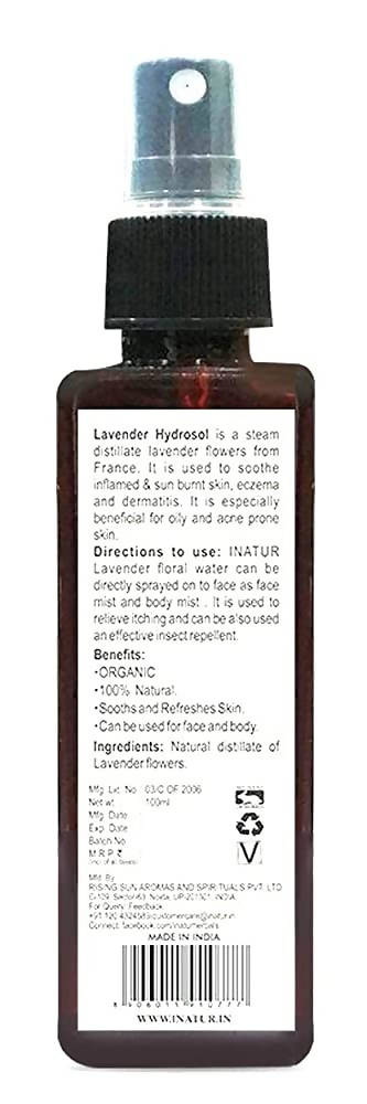 Inatur Lavender Hydrosol Floral Water | Grocsy