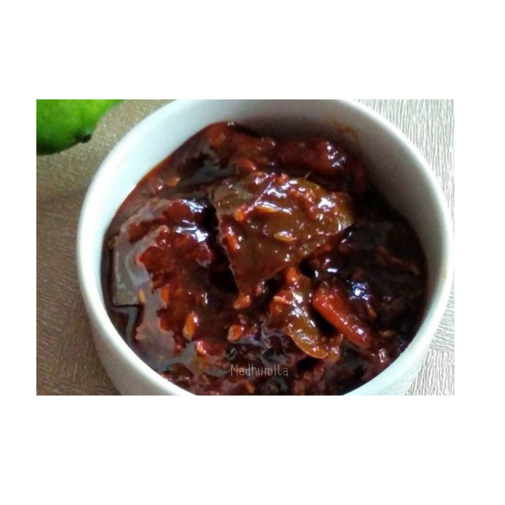 Madhur Pure Andhra Jaggery Mango Pickle | Grocsy