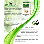 VedicAyurveda Multani Mitti Powder and Mulethi Powder | Grocsy