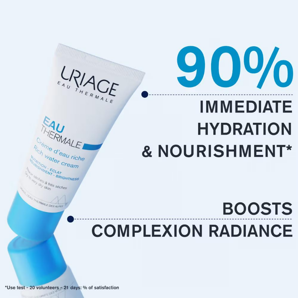 Uriage Eau Thermale Hydrating Rich Moisturizing Face Cream | Grocsy