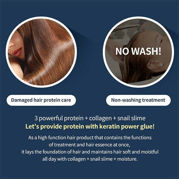 La'dor Keratin Power Glue Hair Ampoule Leave-in Treatment | Grocsy