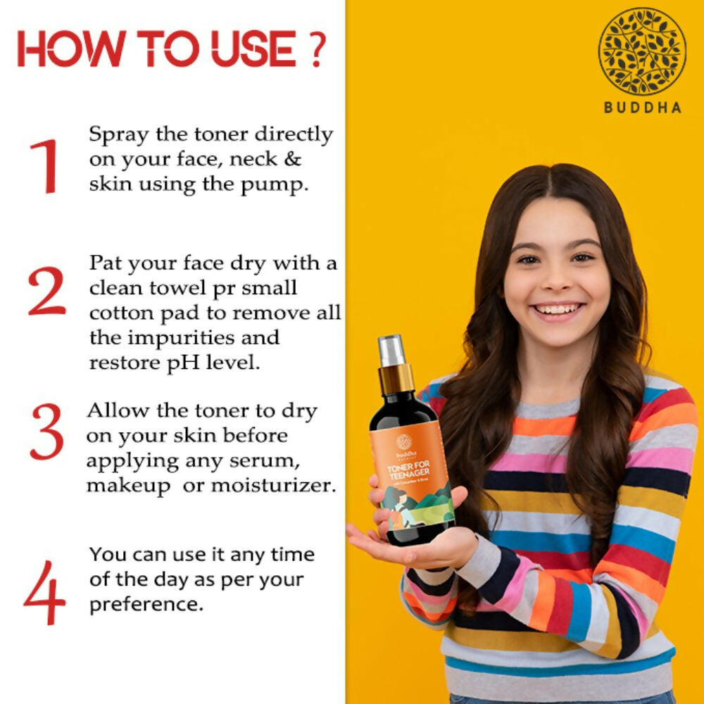 Buddha Natural Toner for Teenager (11 to 19 Years) | Grocsy