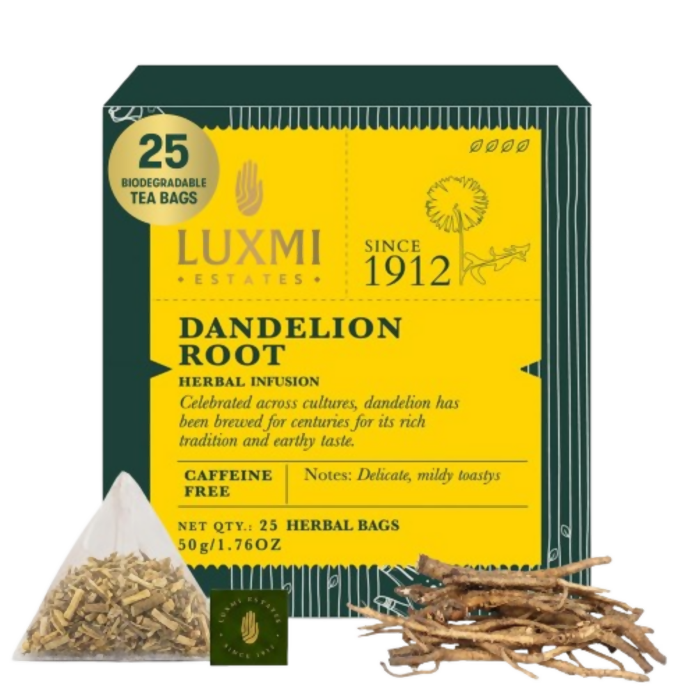 Luxmi Estates Pure Dandelion Root – Natural Herbal Infusion | Grocsy