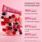 mCaffeine Lip Juice Tinted Lip Balm - Berry Blush | Grocsy