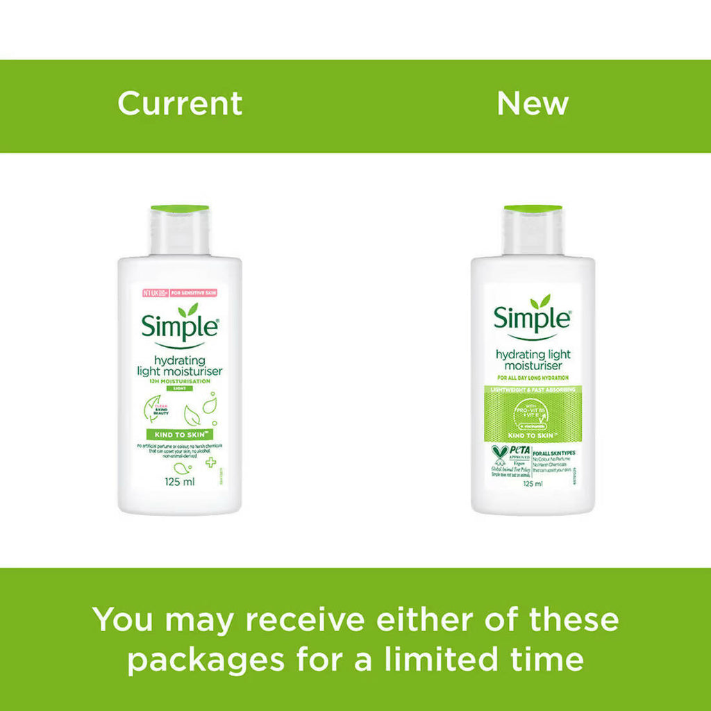 Simple Kind To Skin Hydrating Light Moisturiser | Grocsy