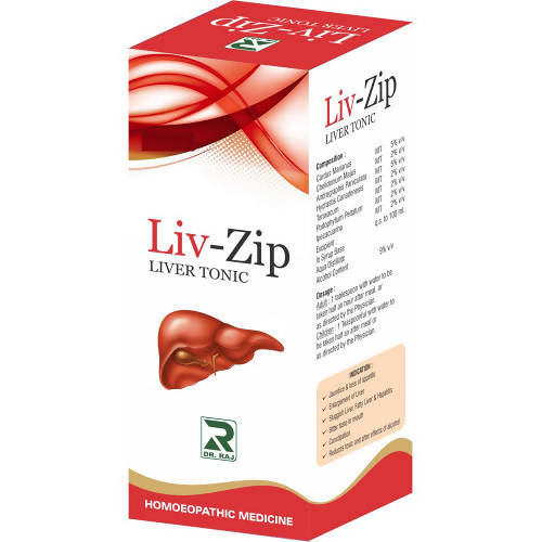 Dr. Raj Homeopathy Liv Zip Liver Tonic | Grocsy