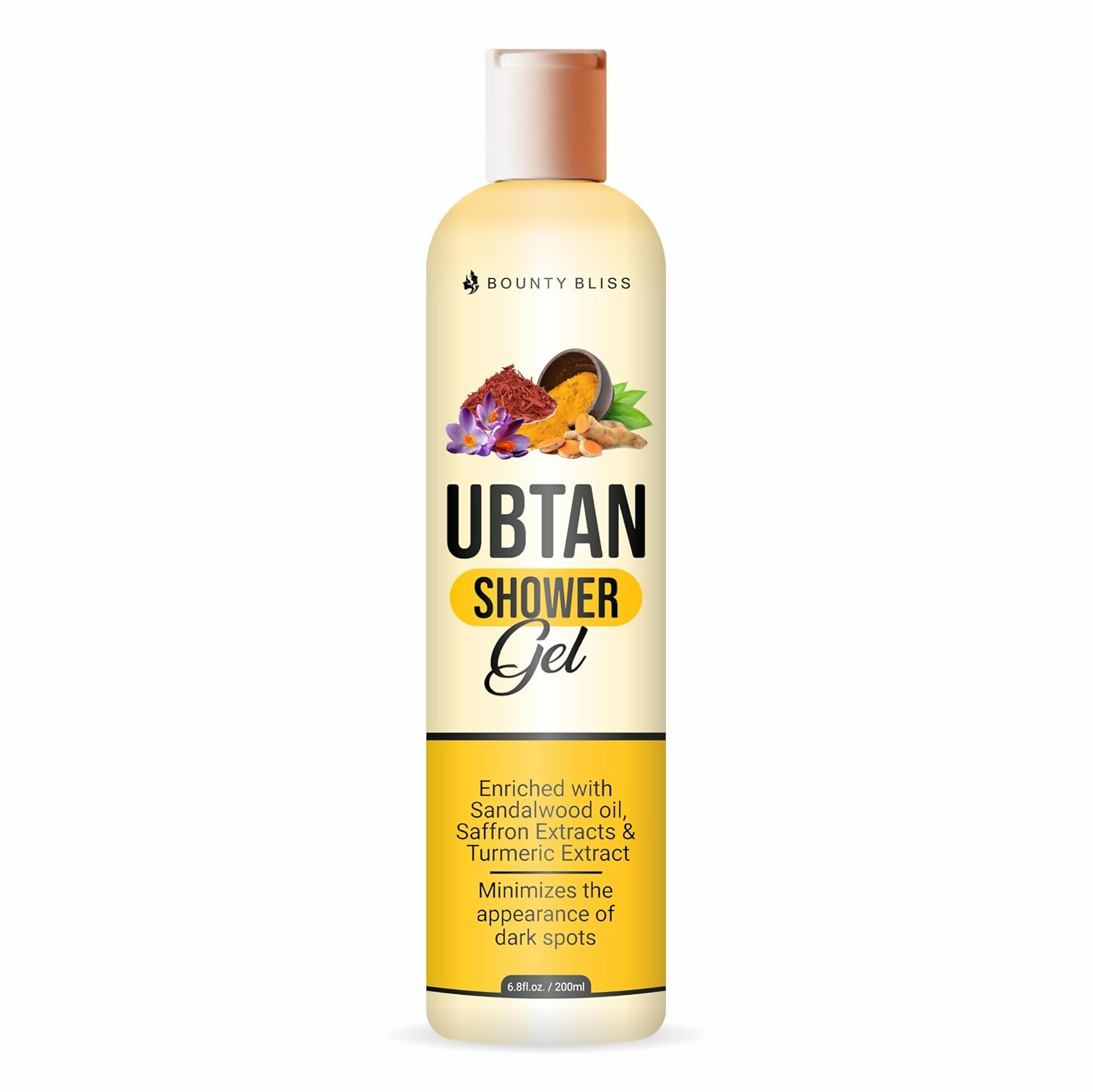 Bounty Bliss Ubtan Shower Gel - Nourishing Natural Cleanser | Grocsy