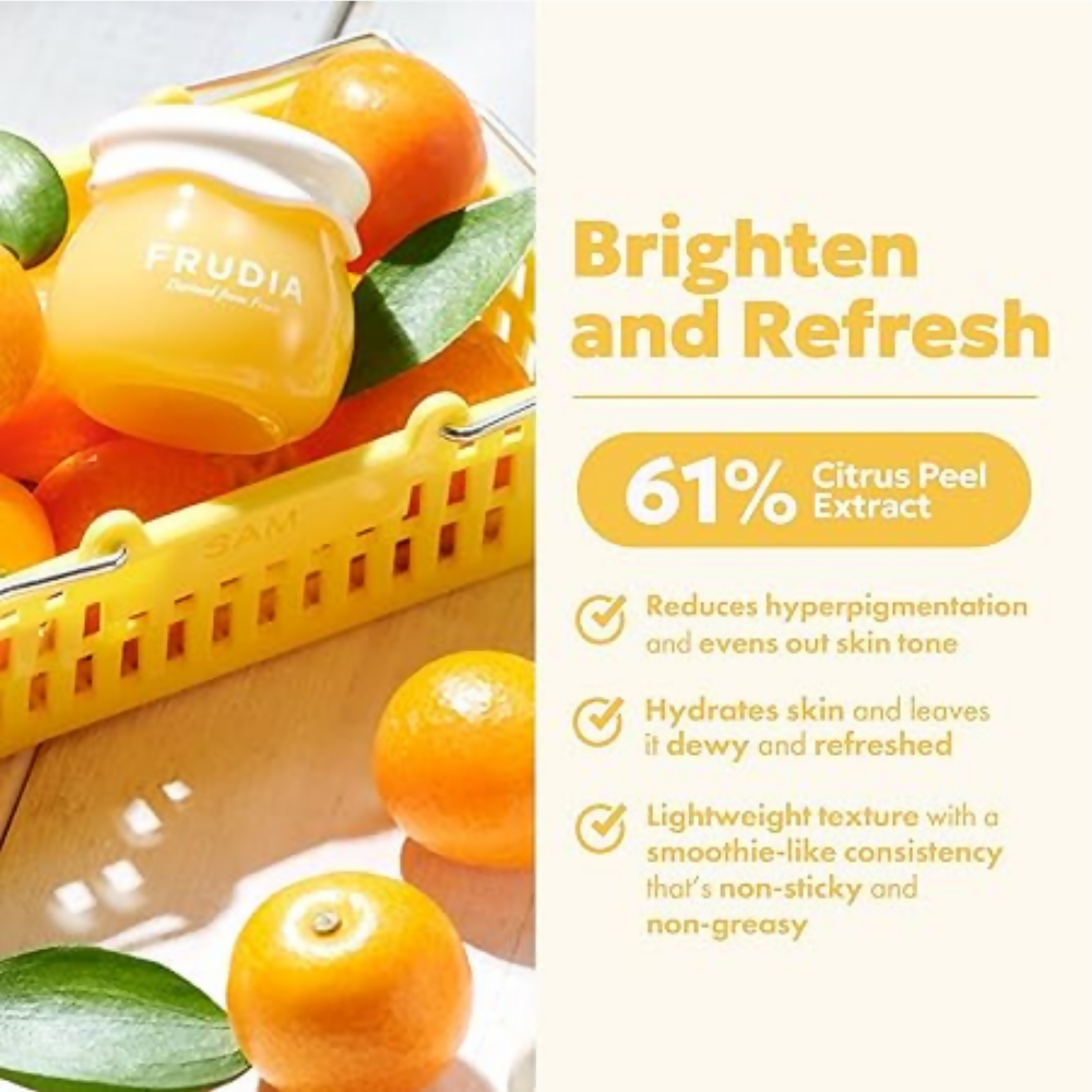 Frudia Citrus Brightening Cream with Tangerine Extract & Niacinamide | Grocsy