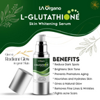 LA Organo L-Glutathione Serum For Skin Whitening | Grocsy