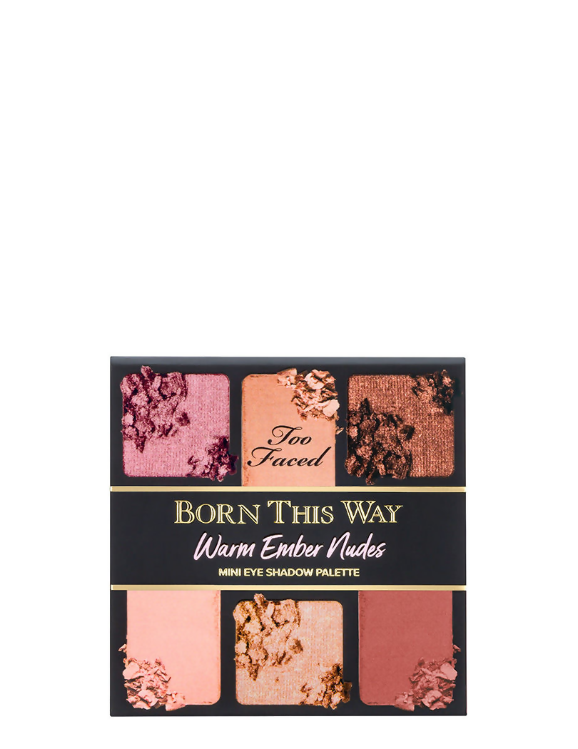Too Faced Born This Way Nude Mini Eye Shadow Palette - Warm Ember Nudes | Grocsy
