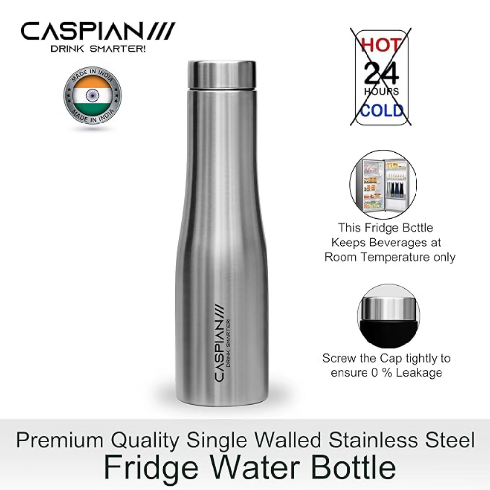 CASPIAN /// Aqua Stainless Steel Water Bottle | Grocsy