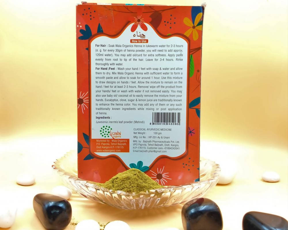 Wala Organics Henna Powder | Grocsy