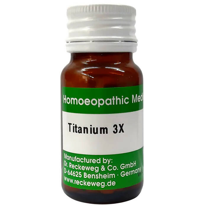 Dr. Reckeweg Titanium Trituration Tablets | Grocsy