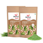 Mylo Care 100% Natural Wheatgrass Powder | Grocsy