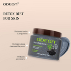 Odeon Charcoal & Tea Tree Oil Body Scrub | Grocsy