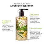 De Fabulous Tea Tree Oil Sulphate Free Shampoo For All Hair Types | Grocsy