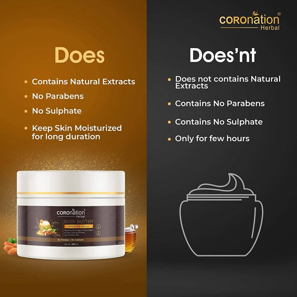 Coronation Herbal Almond & Honey Body Butter | Grocsy