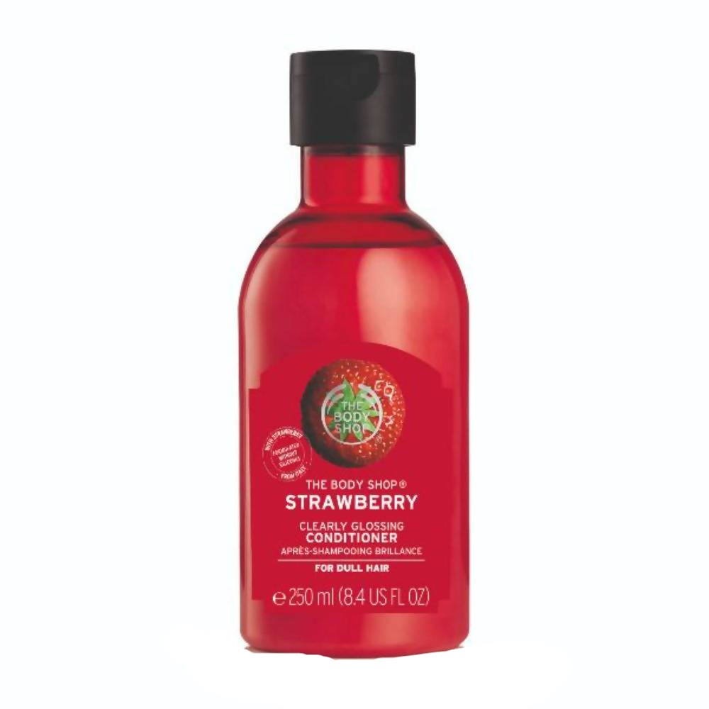 The Body Shop Strawberry Clearly Glossing Conditioner | Grocsy