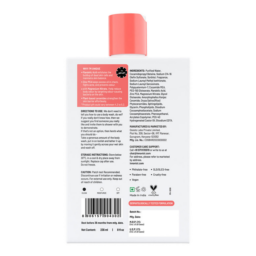 Chemist at Play Odour Control Body Wash | Grocsy