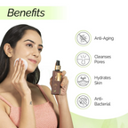 Pyoura Tulsi Anti Wrinkle Glowing Skin Face Toner Mist | Grocsy