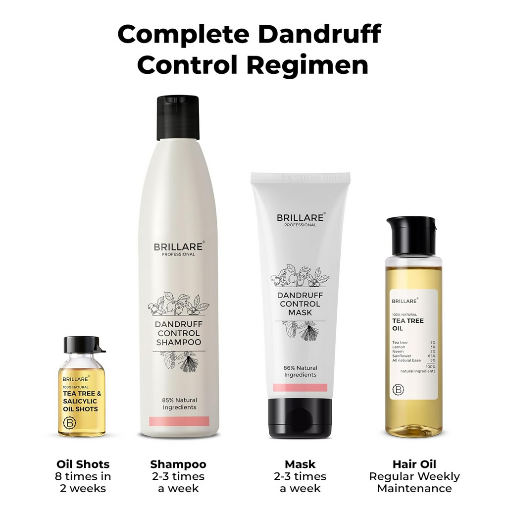 Brillare Anti Dandruff Treatment Combo | Grocsy