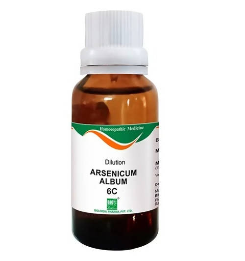 Bio India Homeopathy Arsenicum Album Dilution | Grocsy