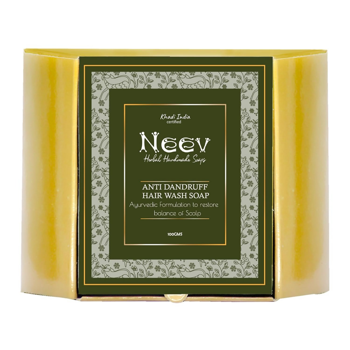 Neev Herbal Handmade Soap Anti Dandruff Hair Wash Soap Ayurvedic | Grocsy