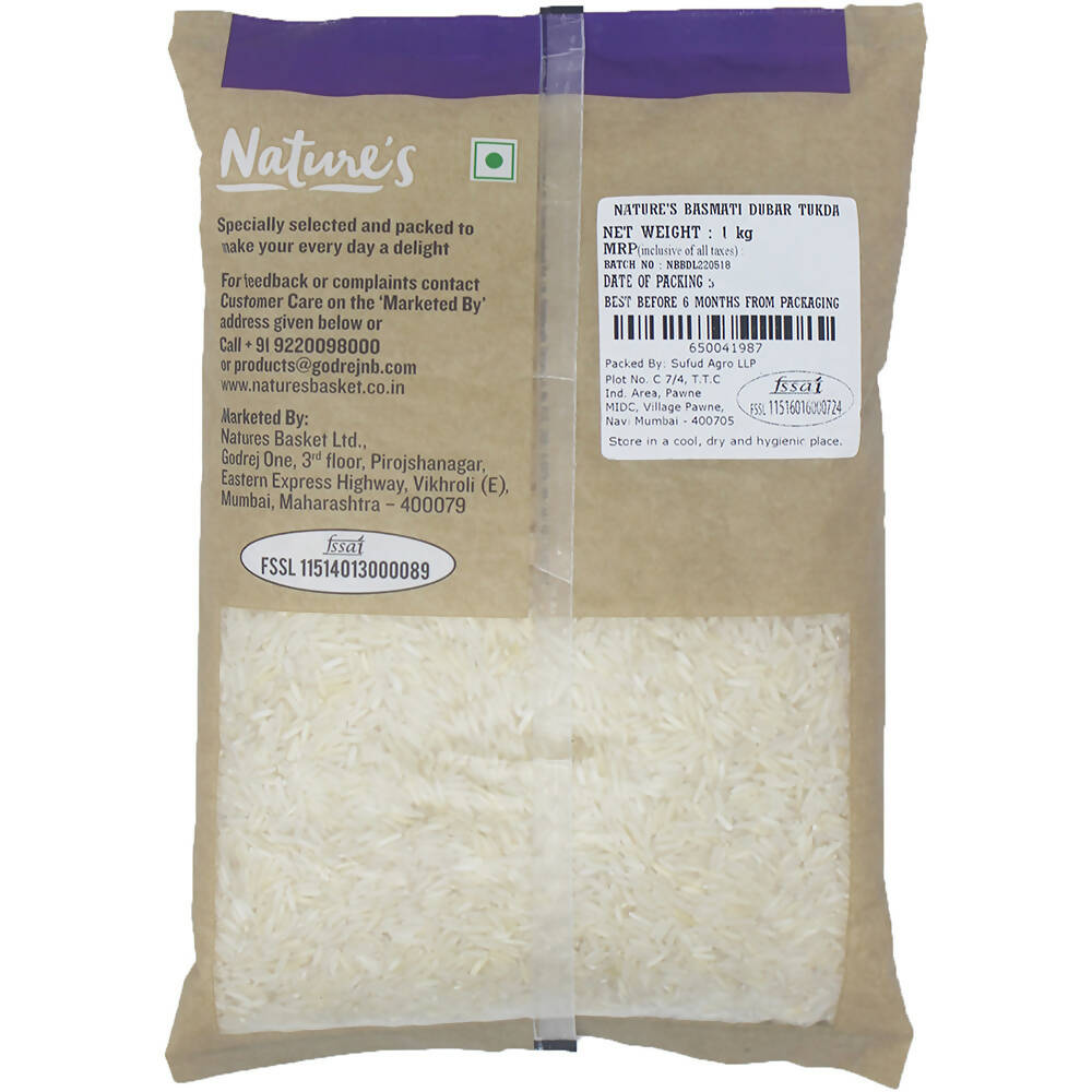 Nature's Basmati Dubar Tukda Rice | Grocsy